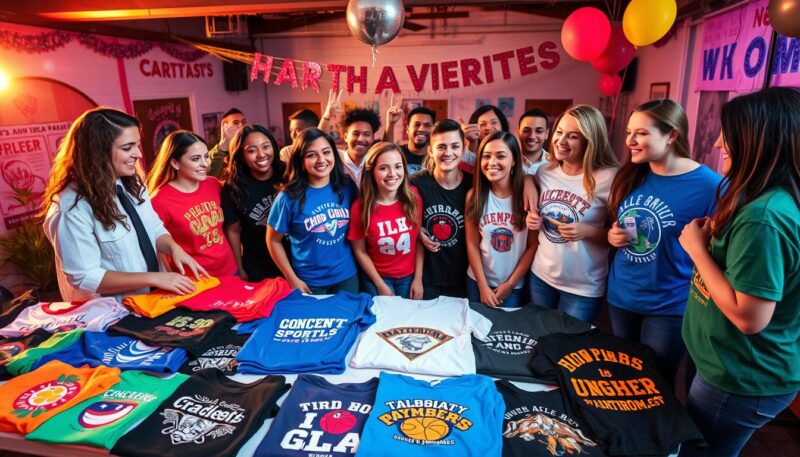 štampa majica za događaje