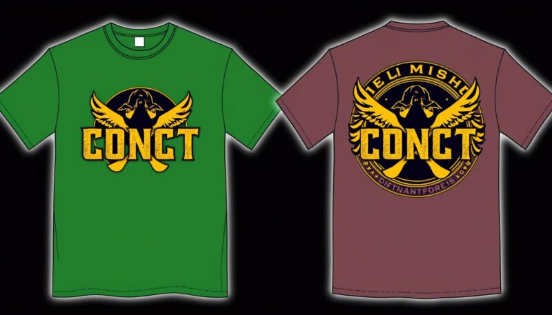 štampa majica za koncerte